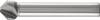 PFERD TOOLS KES HSSE DIN 335 C90° 11,5 25202131 Fraise conique 11.5 mm HSS 1 pc(s)