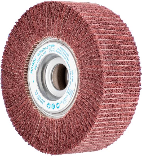 PFERD TOOLS 44645119 Roue abrasive en feutre Polinox PNZ Ø 150 x 50 mm Ø d'alésage 254 mm A 180 pour ponçage et finition de précision 150 mm  1 pc(s)