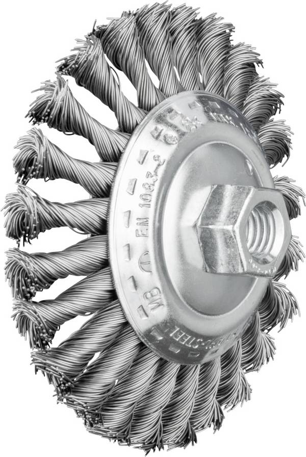 PFERD TOOLS Brosse conique KBG Ø 115 x 15 mm M14 diamètre du fil d'acier 0,50 pour meuleuse d'angle POS KBG 11515/M14 ST 0,50  43315001 1 pc(s)