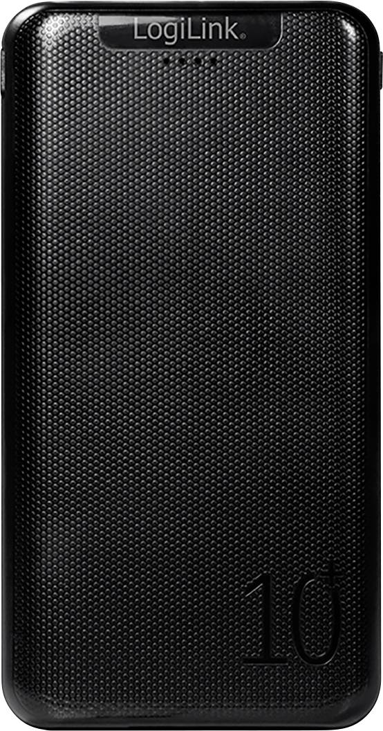 LogiLink Powerbank (batterie supplémentaire) 10000 mAh Fast Charge LiPo USB 4, USB-C®, Micro USB noir-3