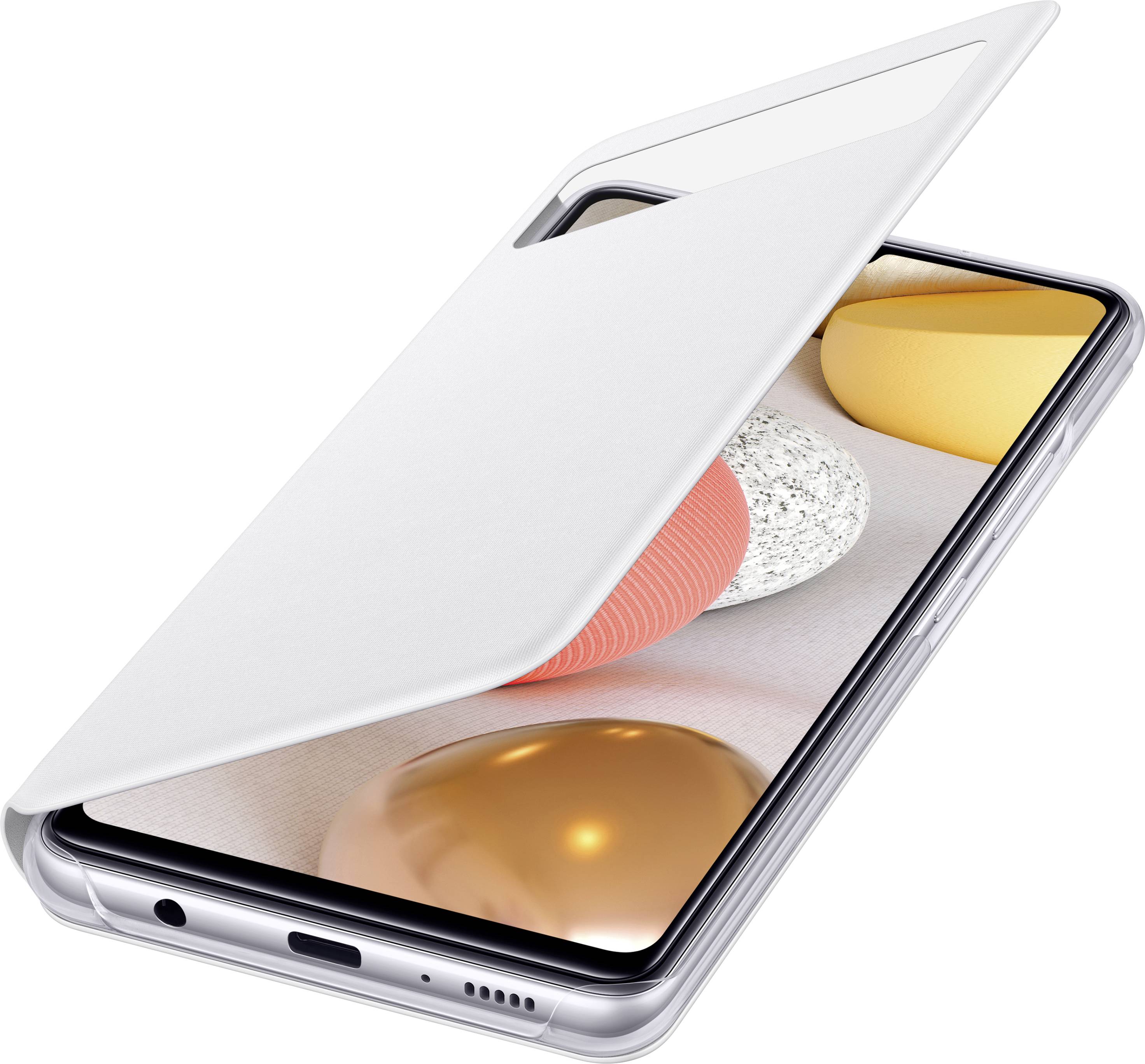 Étui pour Galaxy A42 5G Folio Modèle S View Cover avec Porte-cartes-0