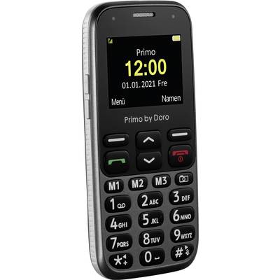 Téléphone portable pour séniors Primo by DORO 215 avec station de