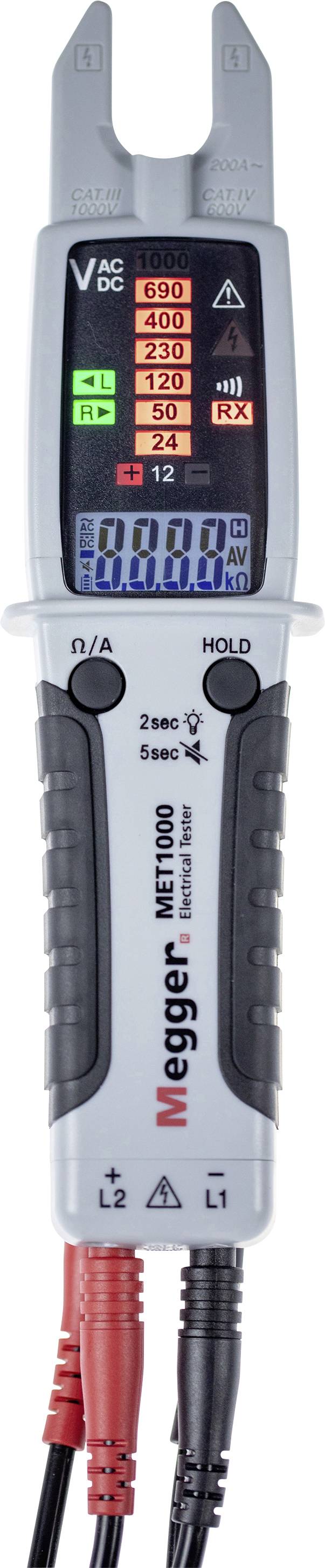 MET1000 - testeur électrique True RMS
