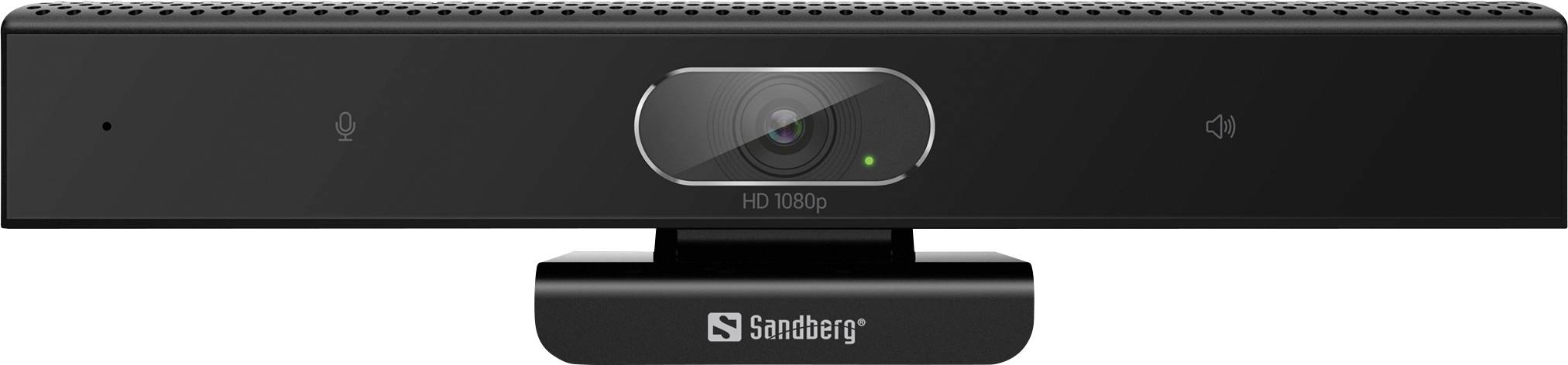 Webcam Full HD Sandberg All-in-1 ConfCam 1080P HD 1920 x 1080 Pixel support à pince-4