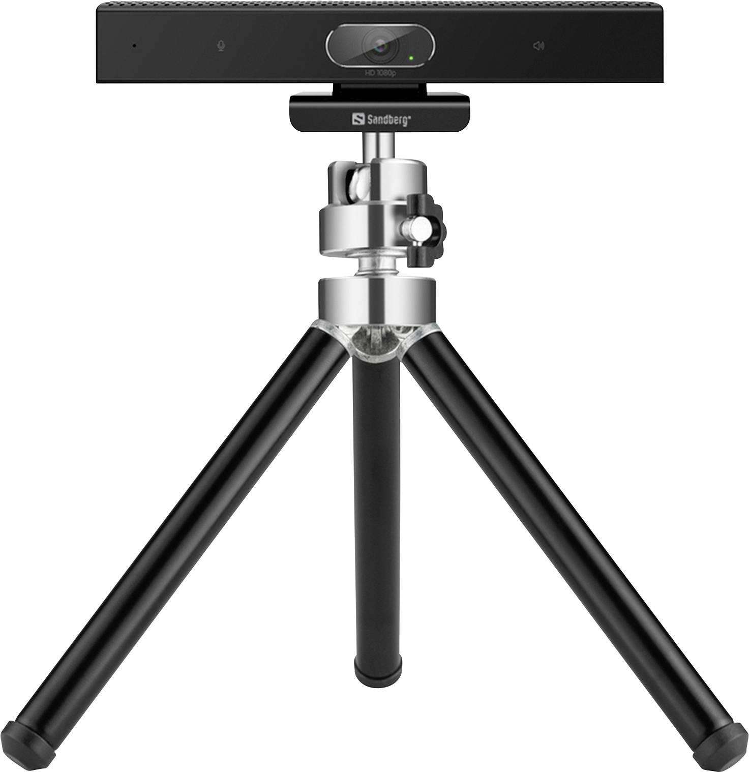 Webcam Full HD Sandberg All-in-1 ConfCam 1080P HD 1920 x 1080 Pixel support à pince-6