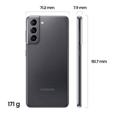 Samsung Galaxy S21 5G Enterprise Edition marchandise EU 128 GB gris CEE A (A - G) 15.7 cm (6.2 pouces) Smartphone-10