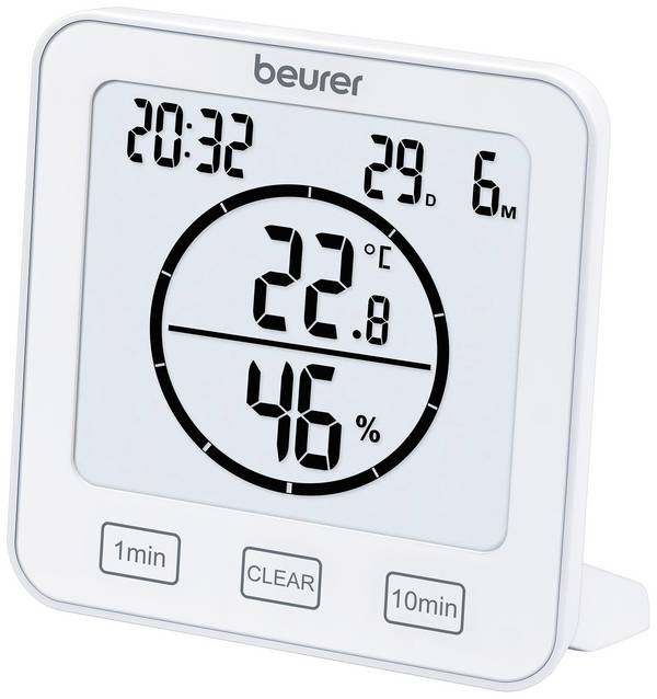 Beurer HM 22 Thermo-hygromètre  67804