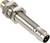 Connecteur cylindrique métallique à rainures multiples avec un embout femelle à une extrémité, adapté aux applications industrielles.