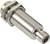 Un connecteur cylindrique métallique fileté avec plusieurs broches de connexion, adapté aux applications industrielles robustes.
