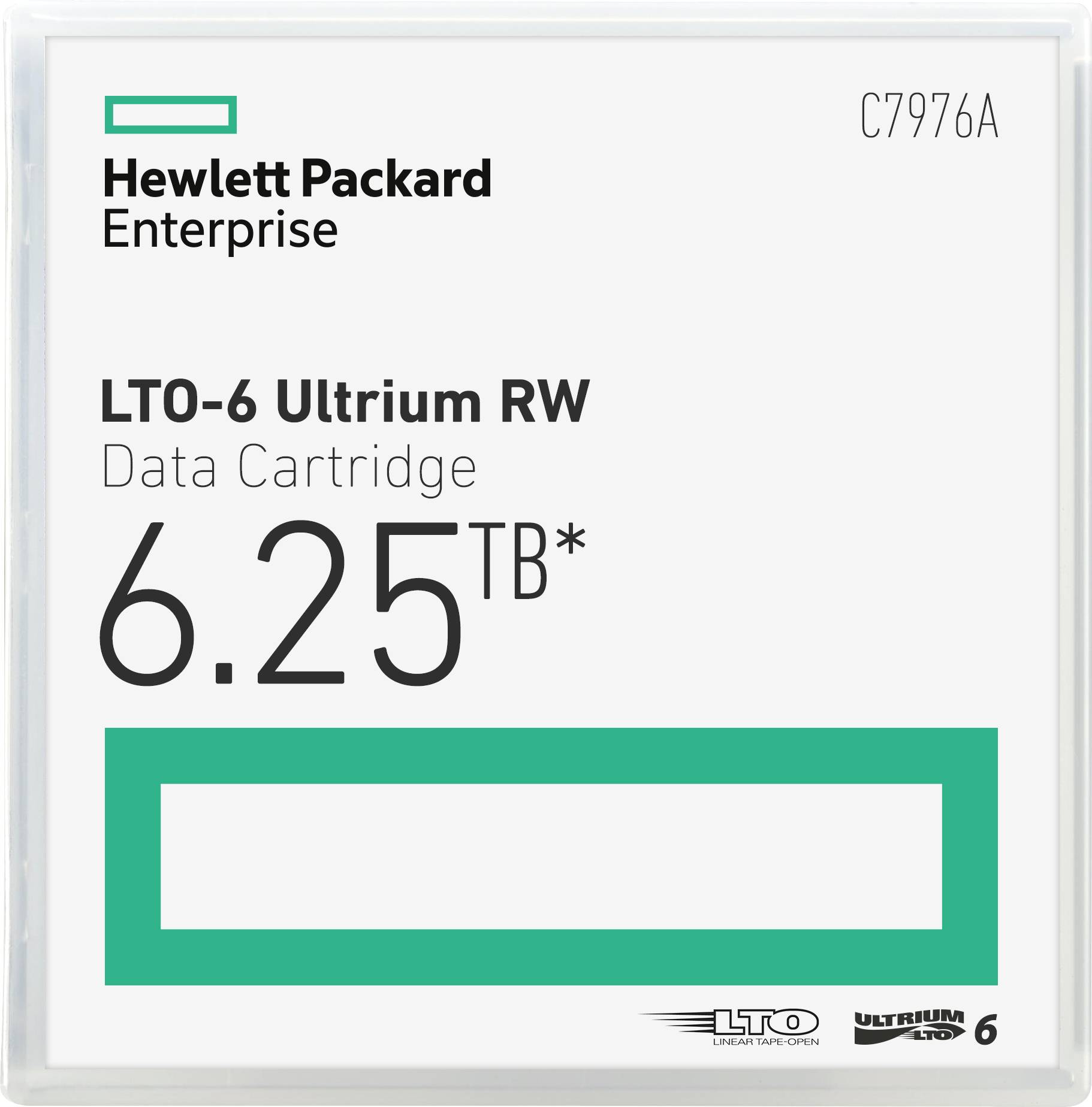 Bande LTO HP C7976A 6.25 TB