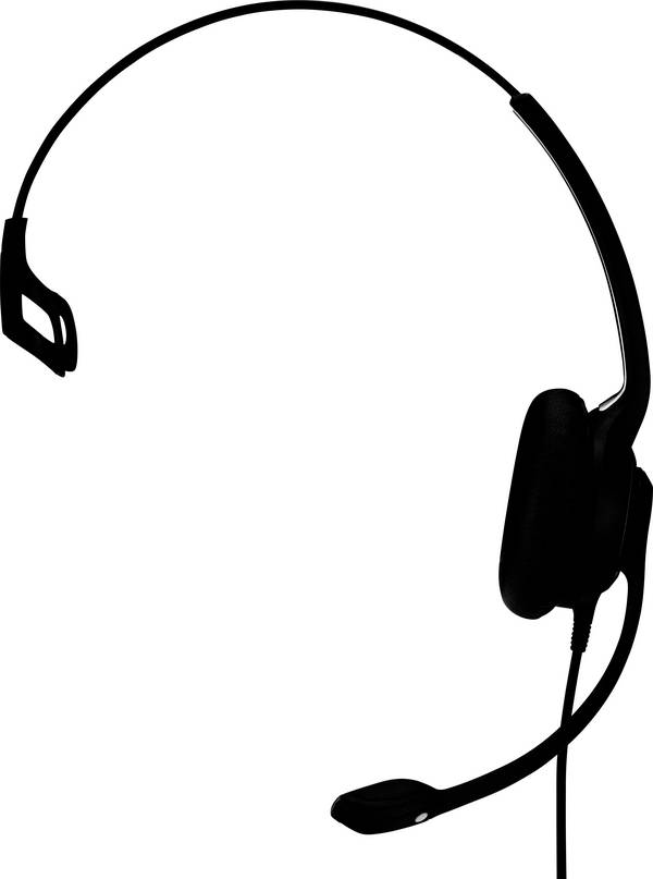 EPOS IMPACT SC 230  Micro-casque supra-auriculaire filaire Mono noir Noise Cancelling mise en sourdine du microphone téléphone