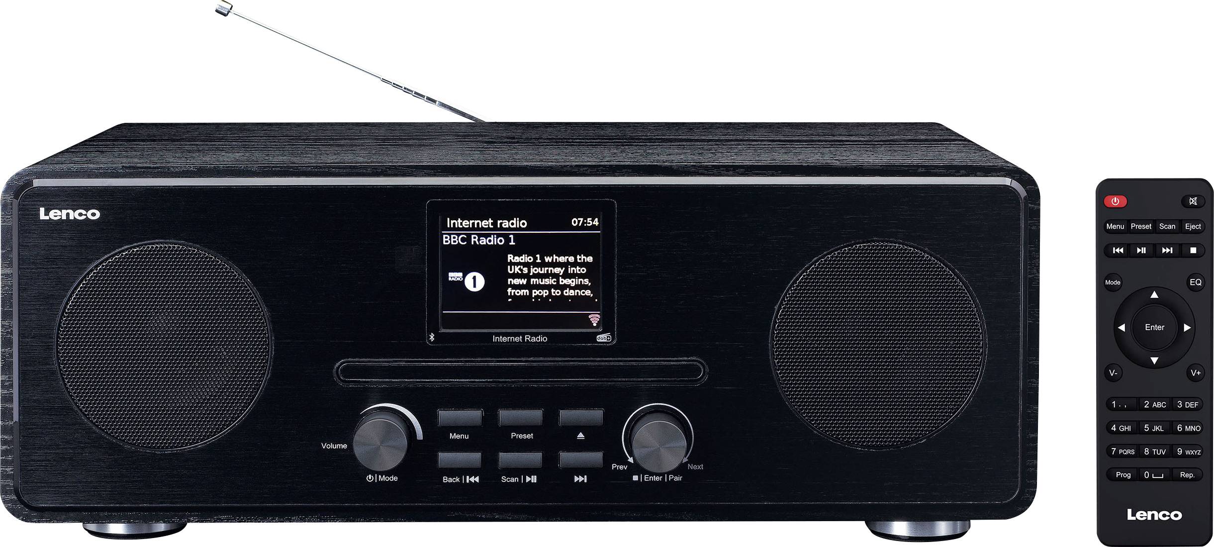 Radio Internet/DAB+/FM Bluetooth avec Lecteur CD MP3-3
