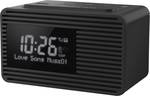 Radio-réveil Panasonic RC-D8EG-K DAB+ (fonction de charge USB, bouton Snooze, minuteur de mise en veille, touche favoris) noir
