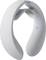 Appareil électronique de massage cervical blanc au design ergonomique. Adapté pour détendre les muscles du cou.