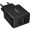 Ansmann HomeCharger HC218PD Chargeur USB 18 W 1x USB-A, 1x USB-C® Power Delivery noir intérieure
