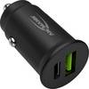 Ansmann InCar Charger CC230PD Chargeur USB 30 W 1x USB-A, 1x USB-C® Power Delivery noir pour voiture, pour camion