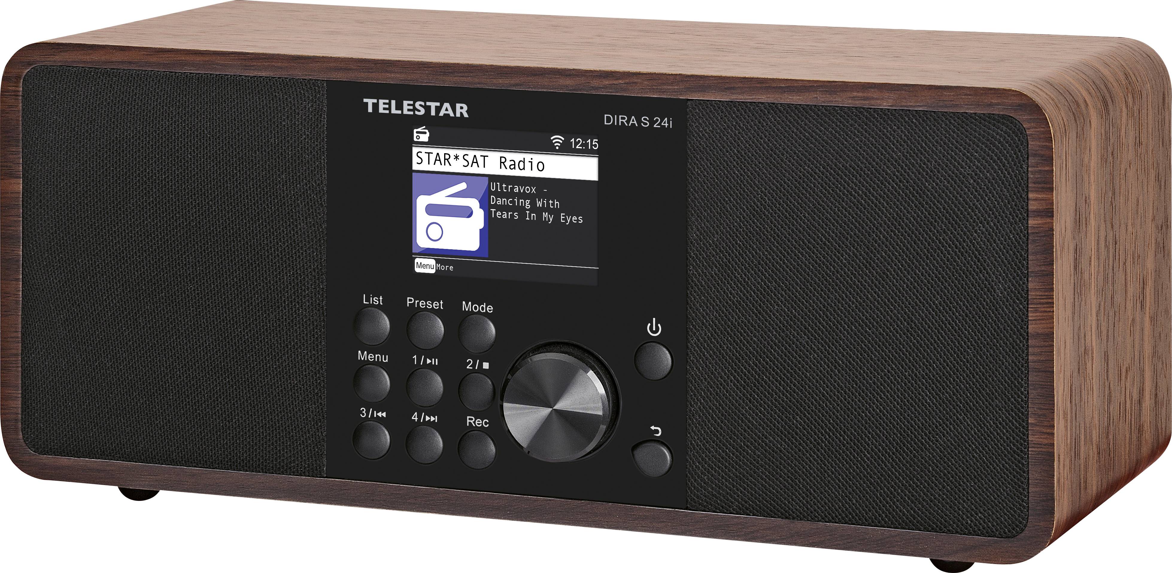 Telestar DIRA S 24i Radio de table Internet Internet, DAB+, FM AUX, Bluetooth, DLNA, USB, WiFi, radio internet fonction -7