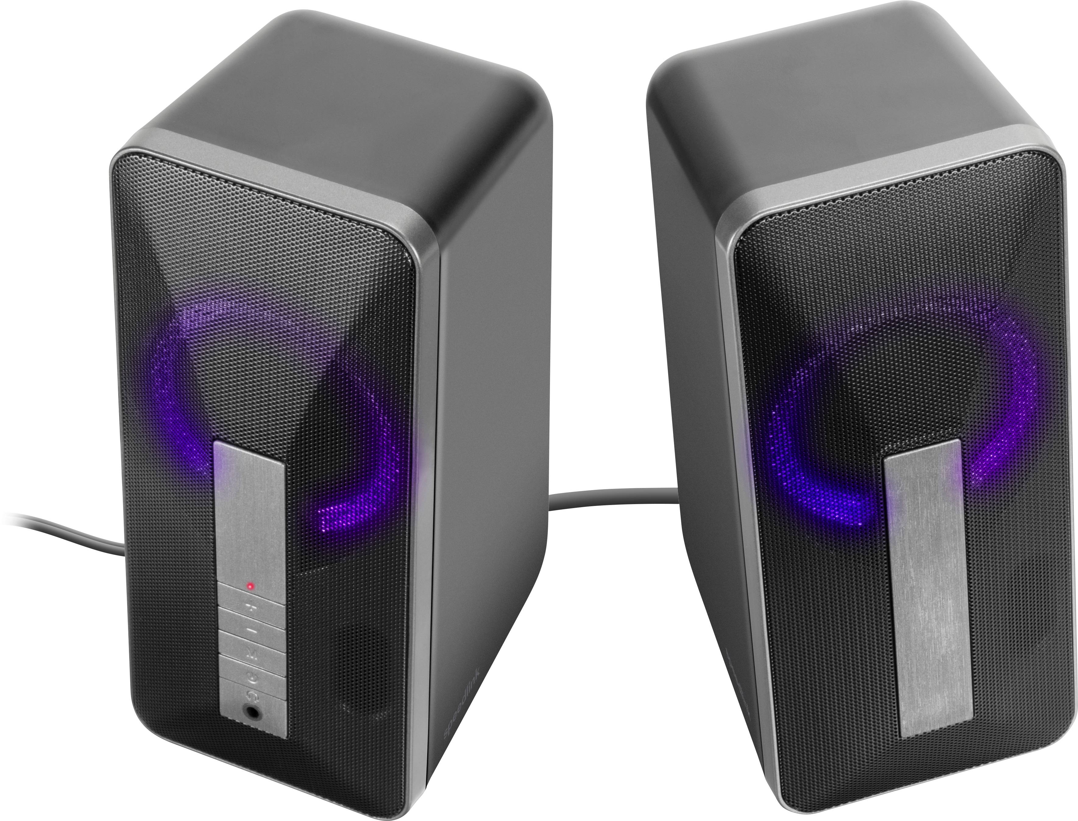 SpeedLink SL-810007-BK 2.0 Enceintes PC USB 10 W noir-2