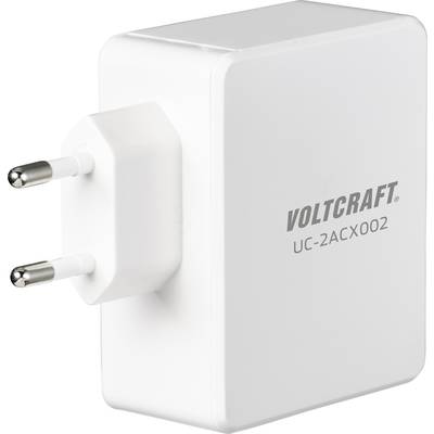 VOLTCRAFT UC-2ACX002 VC-11744740 Chargeur USB pour prise murale Courant de sortie (max.) 3000 mA 2 x USB, USB-C® femelle-3