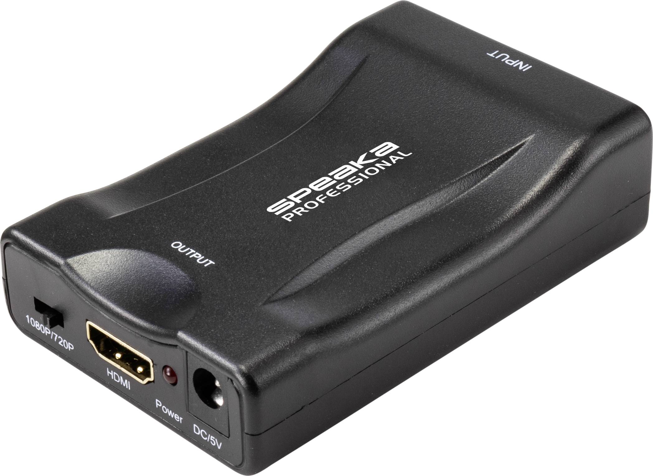 SpeaKa Professional AV Convertisseur SP-9395928 [péritel - HDMI] 1920 x 1080 Pixel