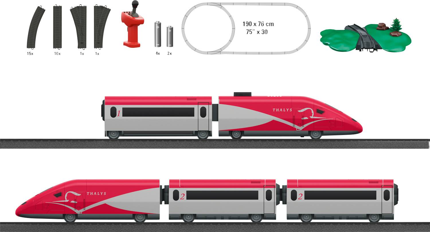Märklin 029338 Märklin my World - Pack de démarrage Thalys-2