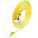 Wirewin 9120042366931 RJ45 Câble réseau, câble patch CAT 6a S/STP 1.00 m jaune 1 pc(s)