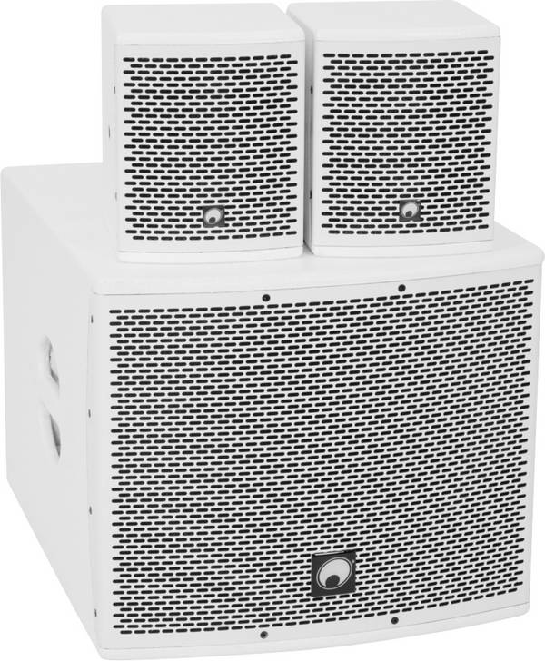 Omnitronic Molly-12A Set enceintes PA actives avec caisson de graves, Bluetooth