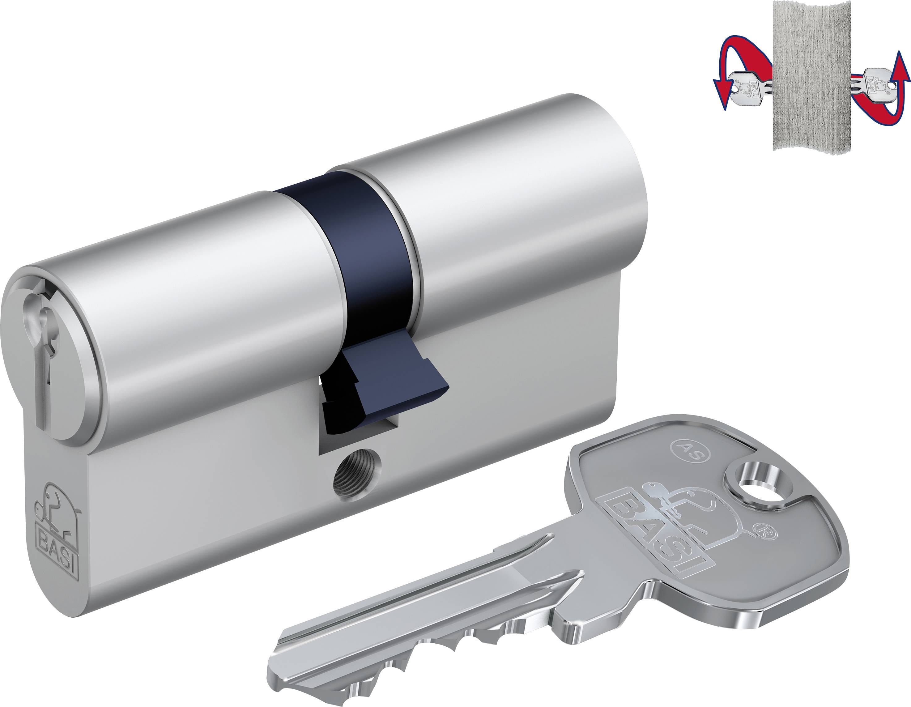 Basi 5201-2530-0035 Double barillet profilé 55 / 60mm