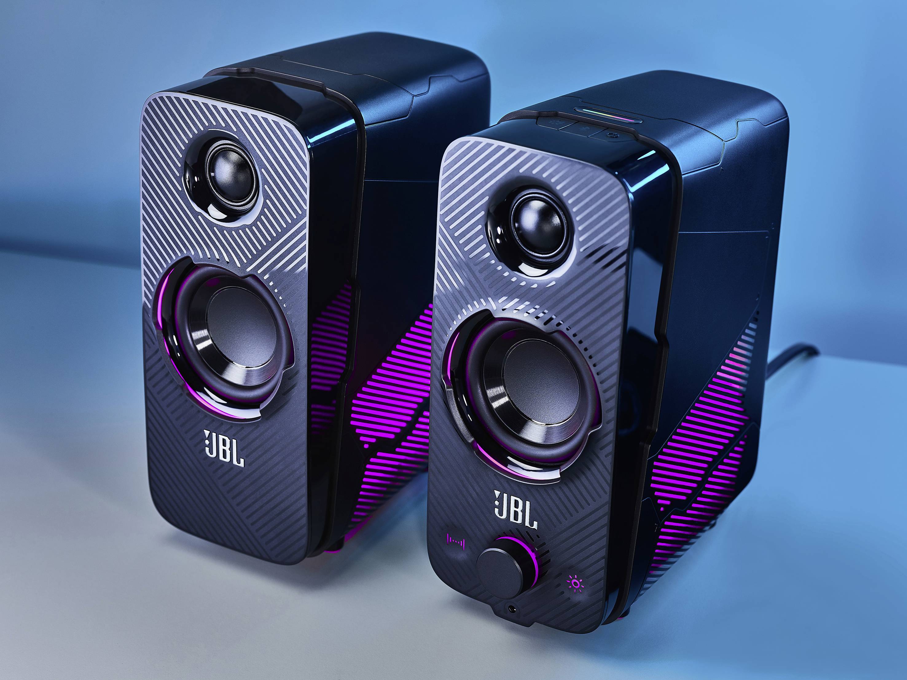 JBL QUANTUM DUO 2.0 Enceintes PC Bluetooth, filaire 20 W noir-2