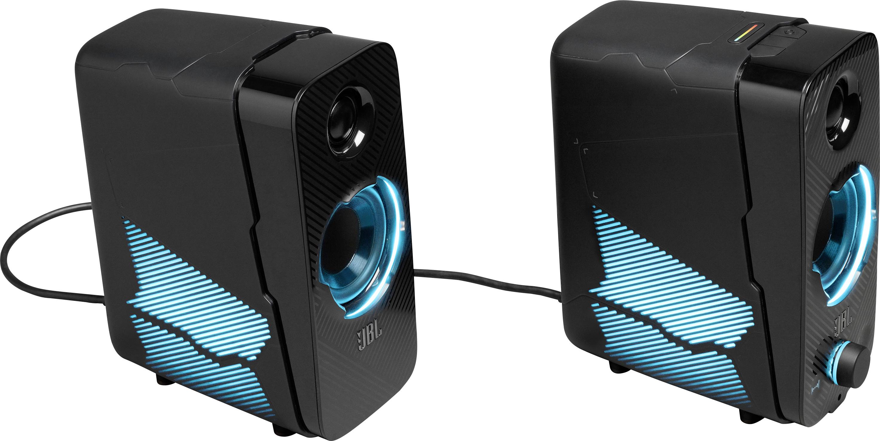JBL QUANTUM DUO 2.0 Enceintes PC Bluetooth, filaire 20 W noir-8