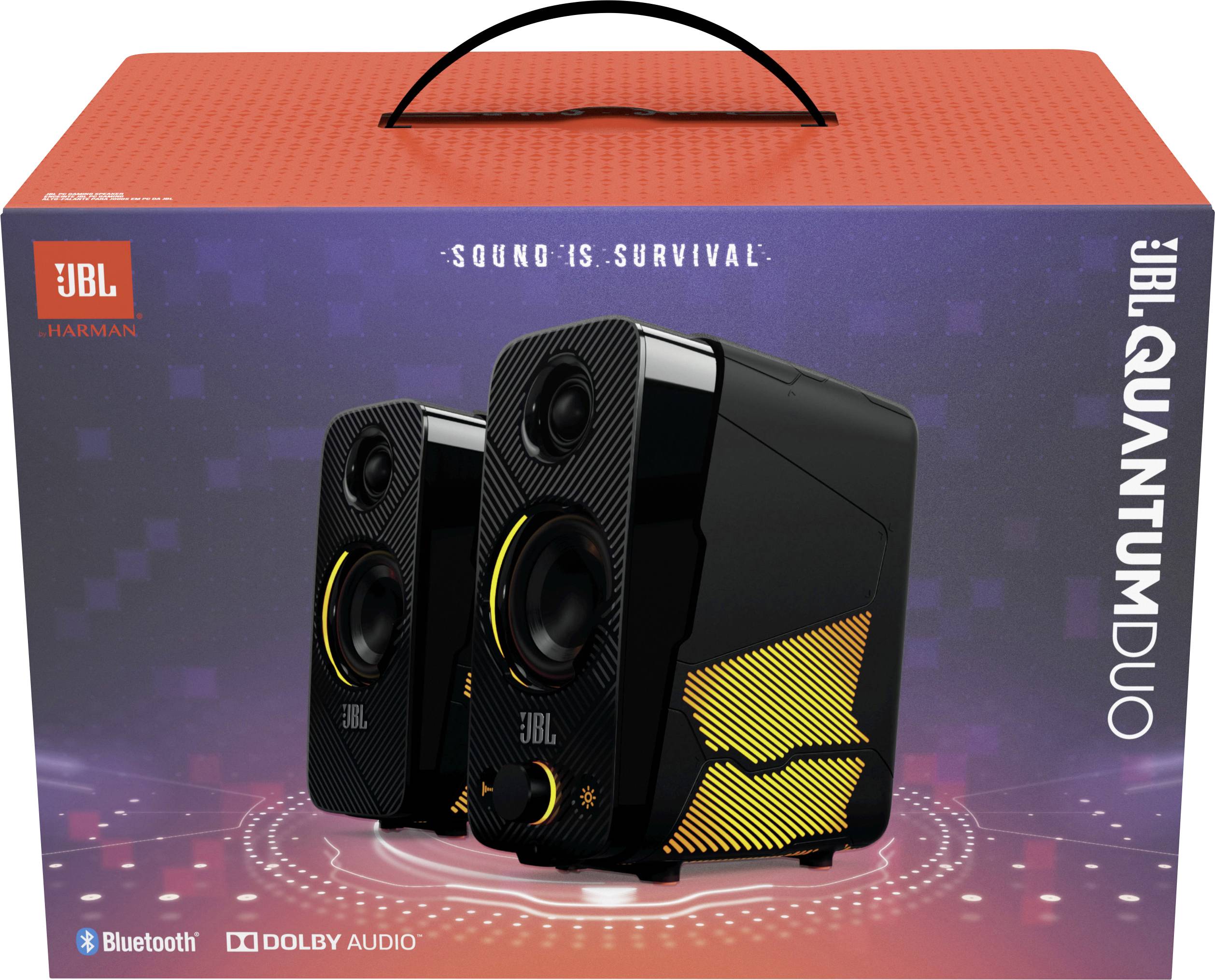 JBL QUANTUM DUO 2.0 Enceintes PC Bluetooth, filaire 20 W noir-19