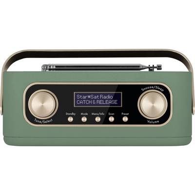 Nordmende Transita 30 Radio de table DAB+, FM Bluetooth  fonction réveil vert
