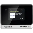 TechniSat DIGITRADIO 10 C Radio de table DAB+, FM Bluetooth avec télécommande, fonction réveil noir,argent