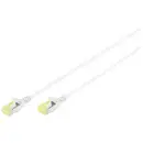 Digitus DK-1624-A-100S RJ45 Câble réseau, câble patch CAT 6a U/FTP 10.00 m gris blindé, sans halogène, blindage double 1