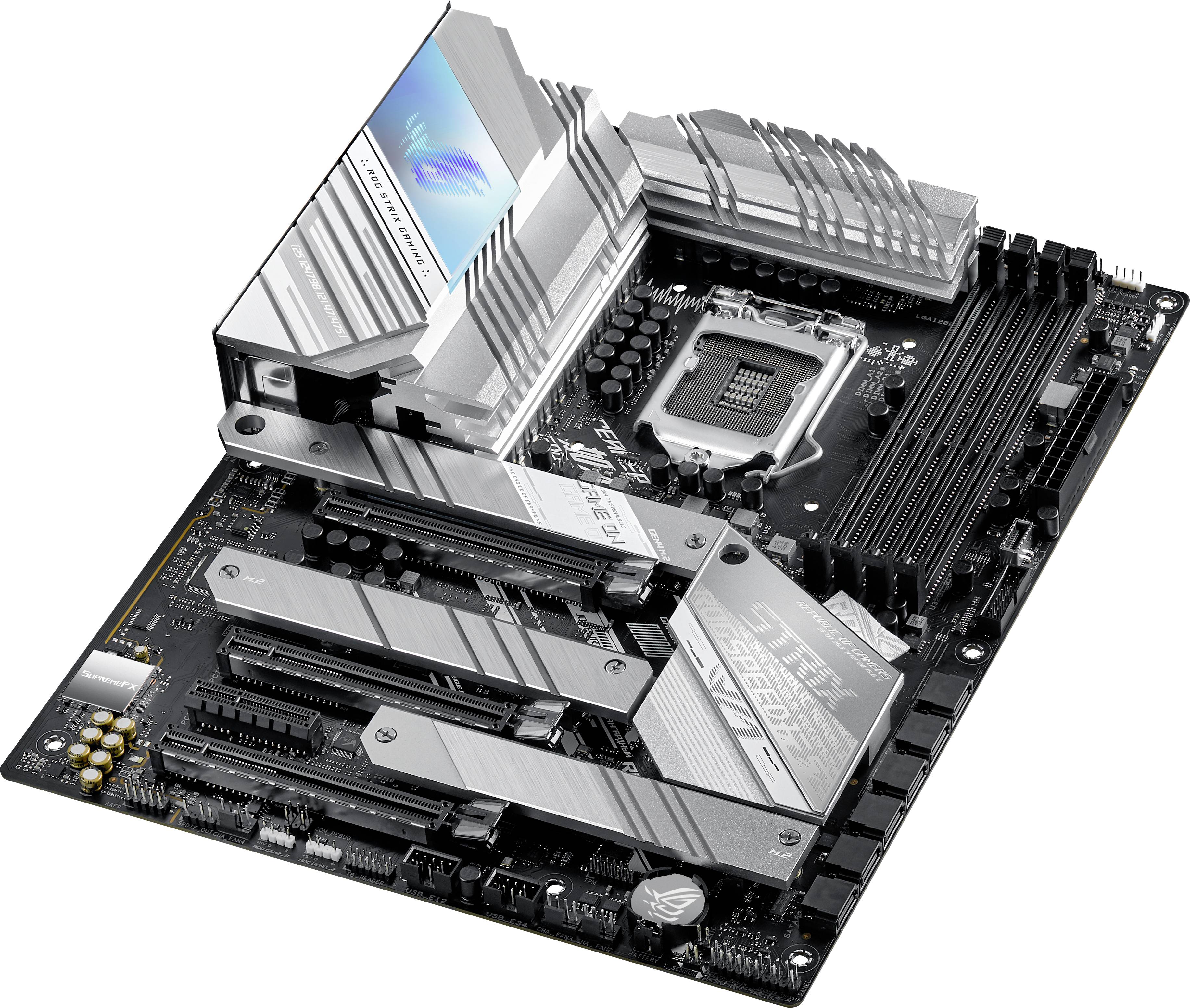 Asus ROG STRIX Z590-A GAMING WIFI Carte mère Socket (PC) Intel® 1200 Facteur de forme (détails) ATX Chipset de la carte -3