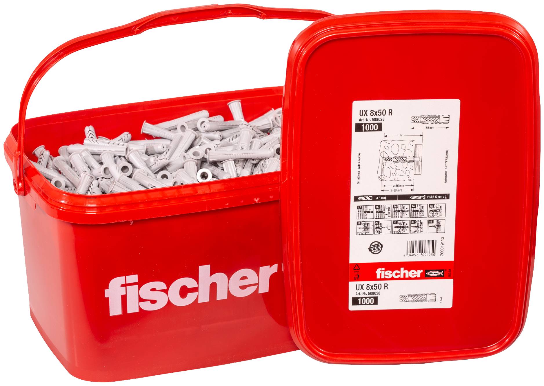 Fischer 508028 Cheville 50 mm 8 mm 1000 pc(s)-2