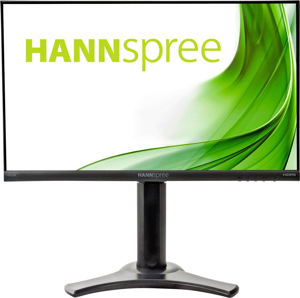Moniteur LED Hannspree HP248UJB CEE D (A - G) 60.5 cm 23.8 pouces 1920 x 1080 pixels 16:9 4 ms HDMI™, DisplayPort, VGA, -9