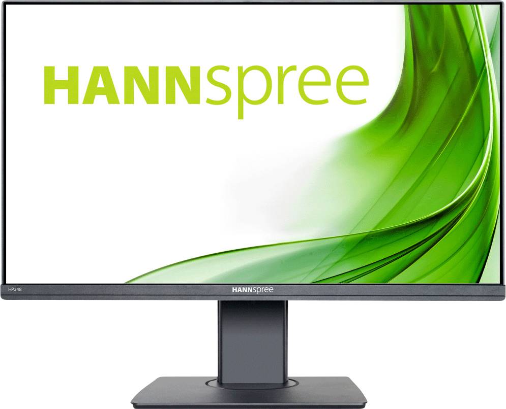 Hannspree HP248WJB Moniteur LED 60.5 cm (23.8 pouces) CEE C (A - G);1920 x 1080 pixelsFull HD5 msHDMI™, DisplayPort, VGA-1