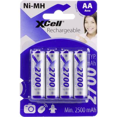Piles AA / LR6 / 1.2V Rechargeables 2500 mAh