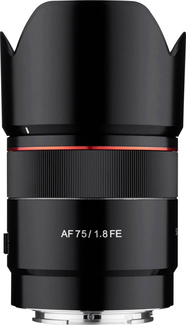 Samyang AF 75 mm F1.8 FE Sony E 22973 Téléobjectif f/1.8 - 22 75 mm (max)-2