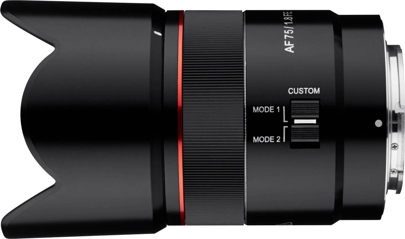 Samyang AF 75 mm F1.8 FE Sony E 22973 Téléobjectif f/1.8 - 22 75 mm (max)-3