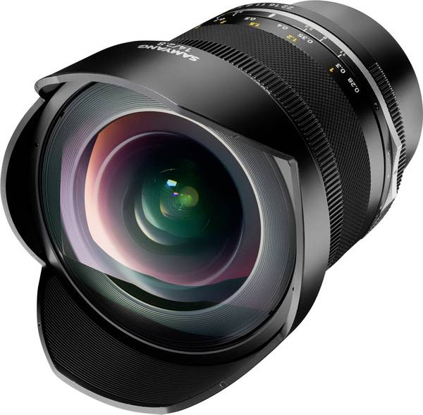<br>  Samyang<br>  MF 14 mm F2,8 MK2 Canon M<br>  22986<br>  Objectif grand angle<br>  f/2.8 - 22<br>  14 mm (max)<br>