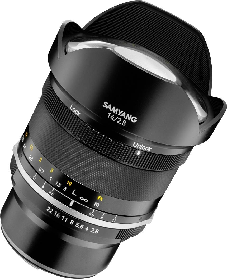 Samyang MF 14 mm F2,8 MK2 Canon M 22986 Objectif grand angle f/2.8 - 22 14 mm (max)-3