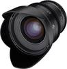 Samyang MF 24 mm T1,5 VDSLR MK2 Sony E 23003 Objectif grand angle f/1.5 - 22 24 mm (max)