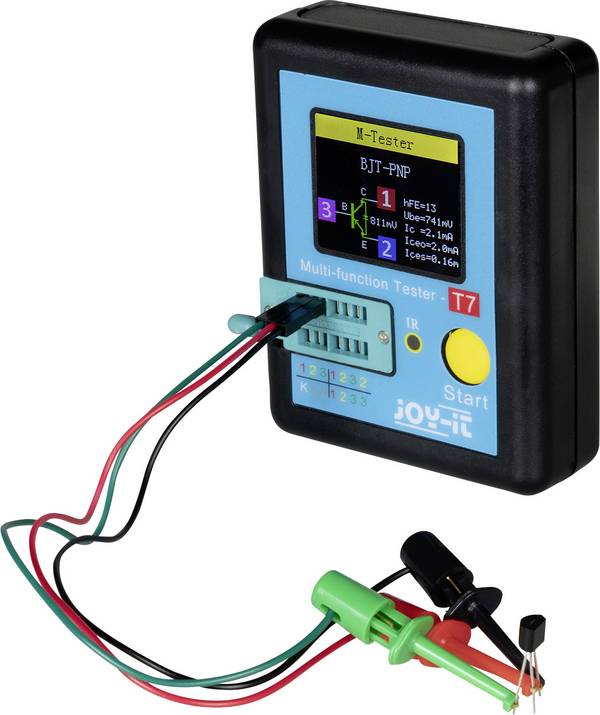 Testeur de transistor Joy-it JT-LCR-T7