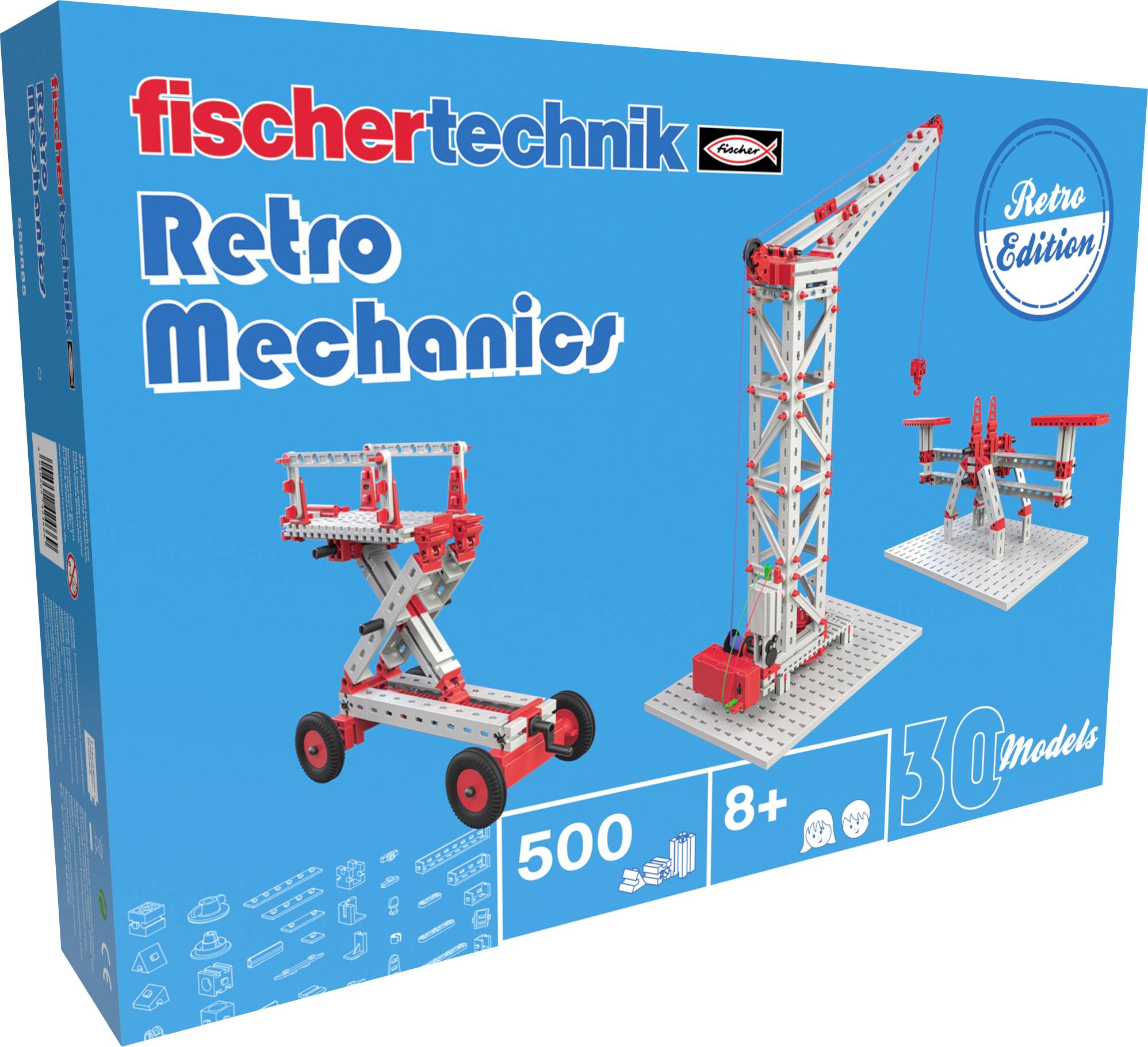 fischertechnik 559885 Retro Mechanics Kit à assembler à partir de 9 ans
