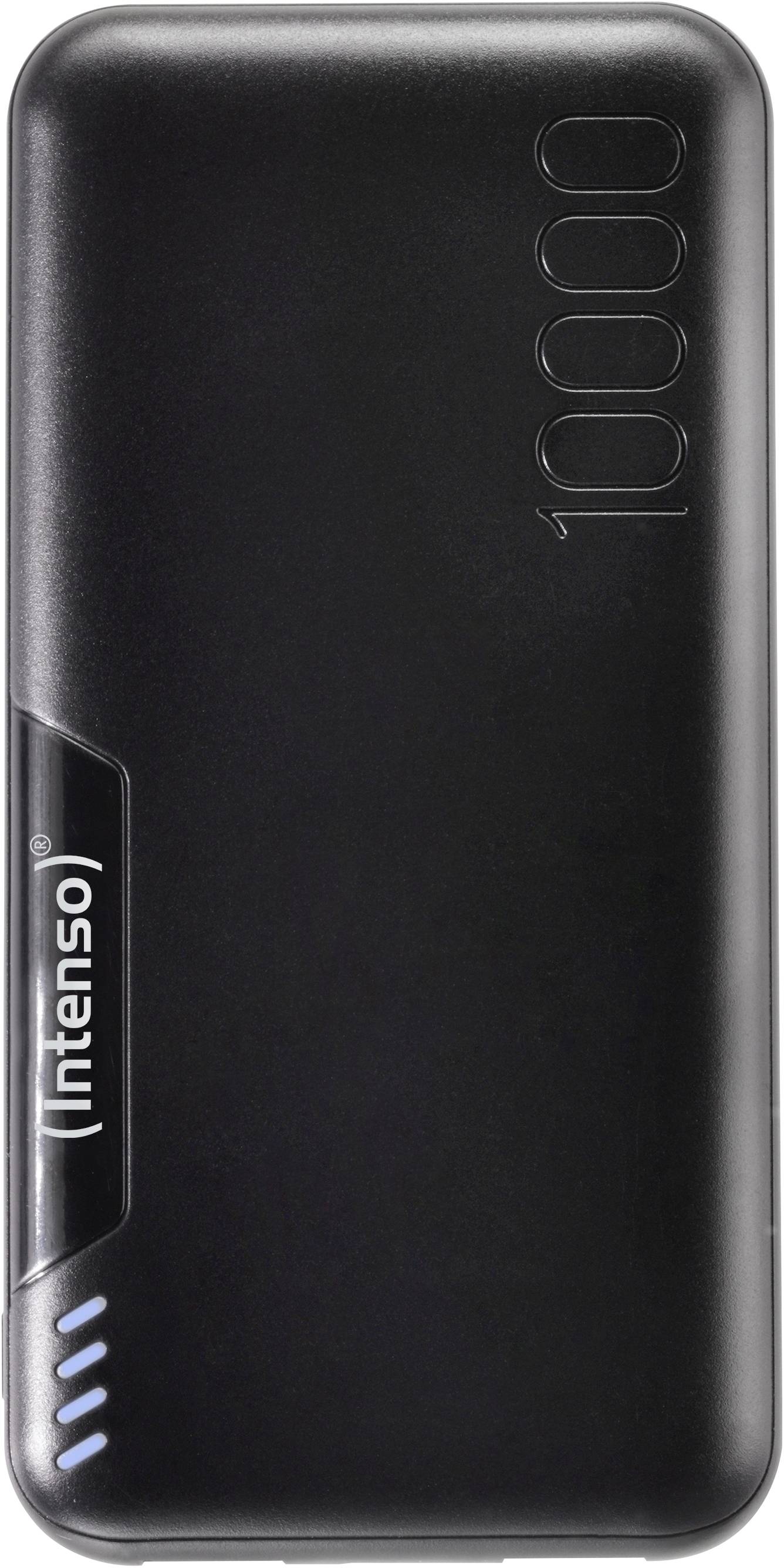 Intenso P10000 Powerbank (batterie supplémentaire) 10000 mAh LiPo noir affichage du statut-4
