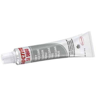 Un tube de silicone gris Loctite, modèle SI 5660, contenant 40 ml.