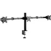 SpeaKa Professional SP-MM-230 Support d'écran 3 Écran(s) 43,2 cm (17") - 68,6 cm (27") noir réglable en hauteur, inclinable, mobile, rotatif
