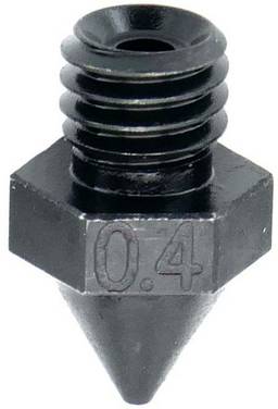 FabConstruct FabConstruct Nozzle RAISE3D Pro2 acier 0,4 mm Adapté pour (imprimante 3D): Raise3D Pro2 Plus, Raise3D E2, Raise3D Pro2 Nozzle RN35361